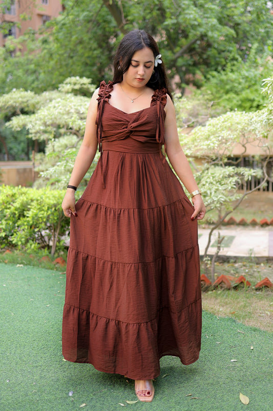 The Twist Tie Maxi Dress