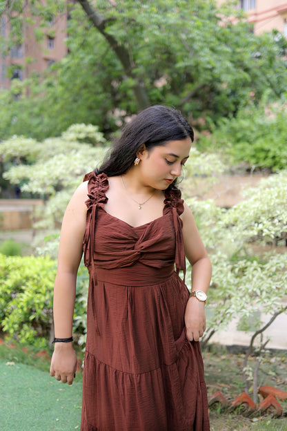 The Twist Tie Maxi Dress