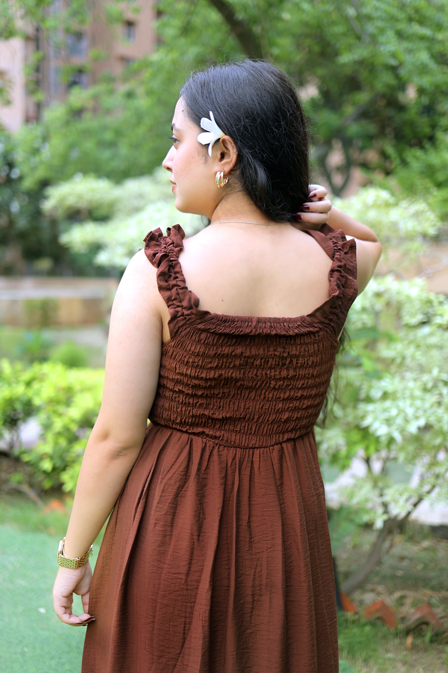 The Twist Tie Maxi Dress