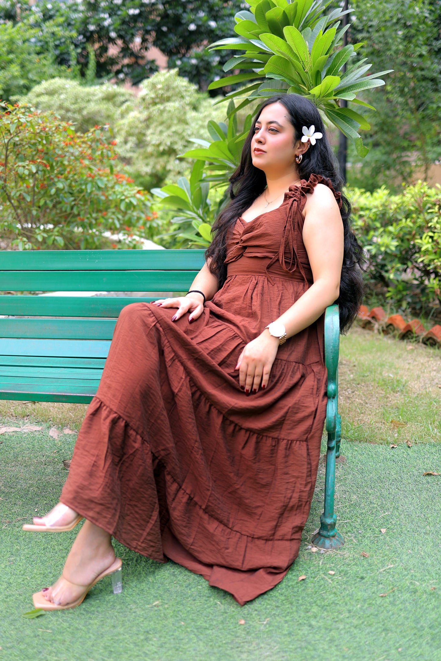 The Twist Tie Maxi Dress