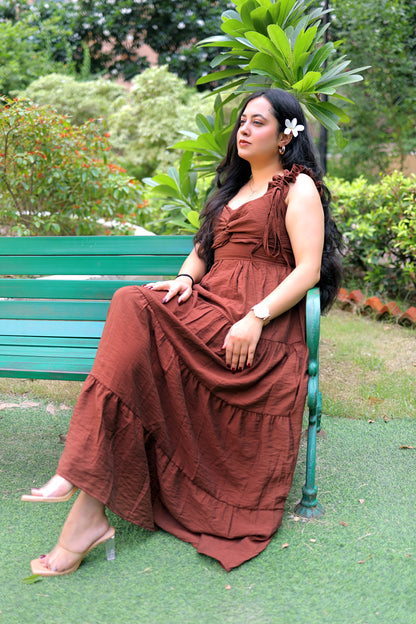 The Twist Tie Maxi Dress