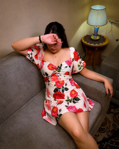 Rose Garden Mini Dress