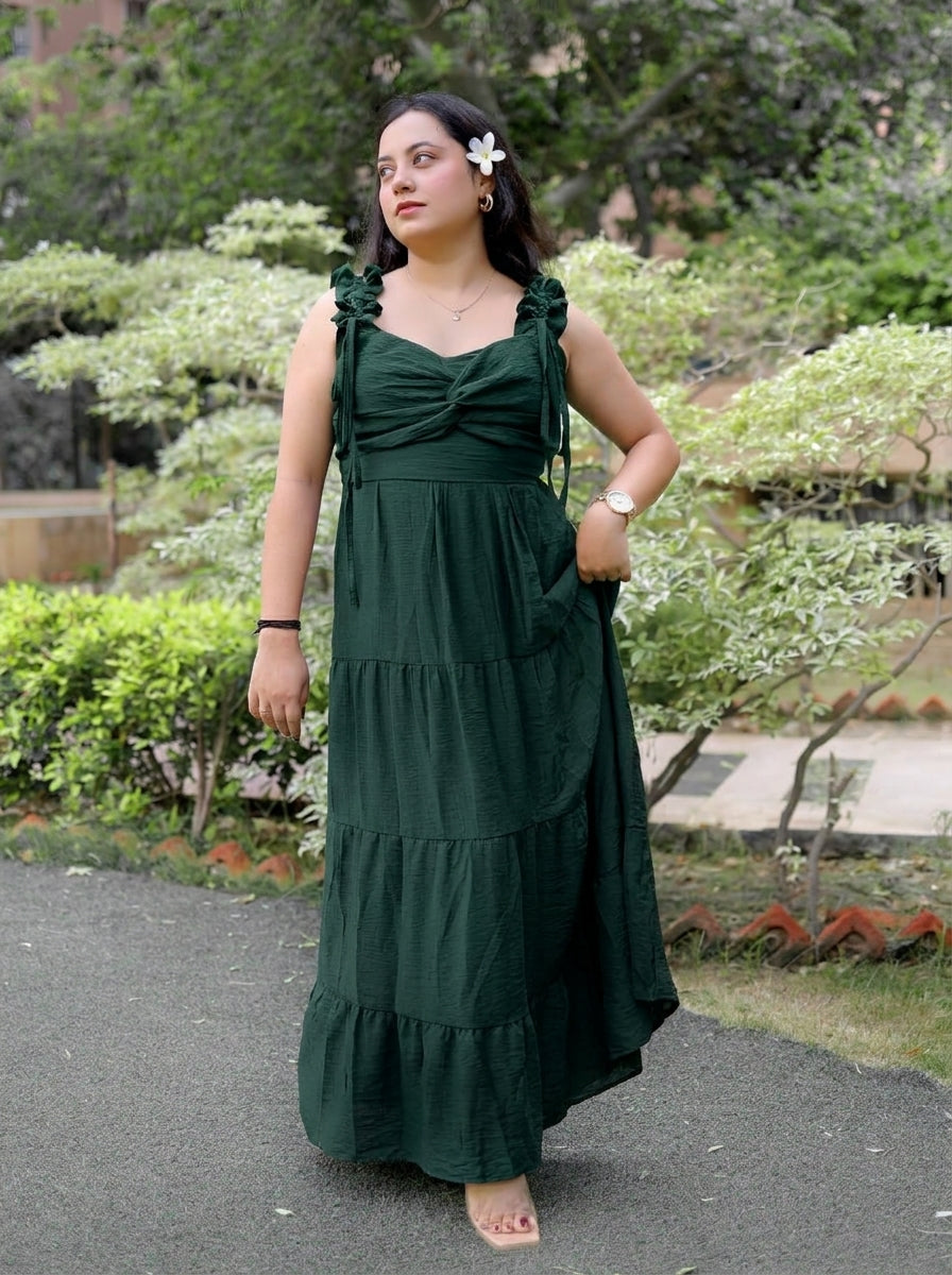 The Twist Tie Maxi Dress