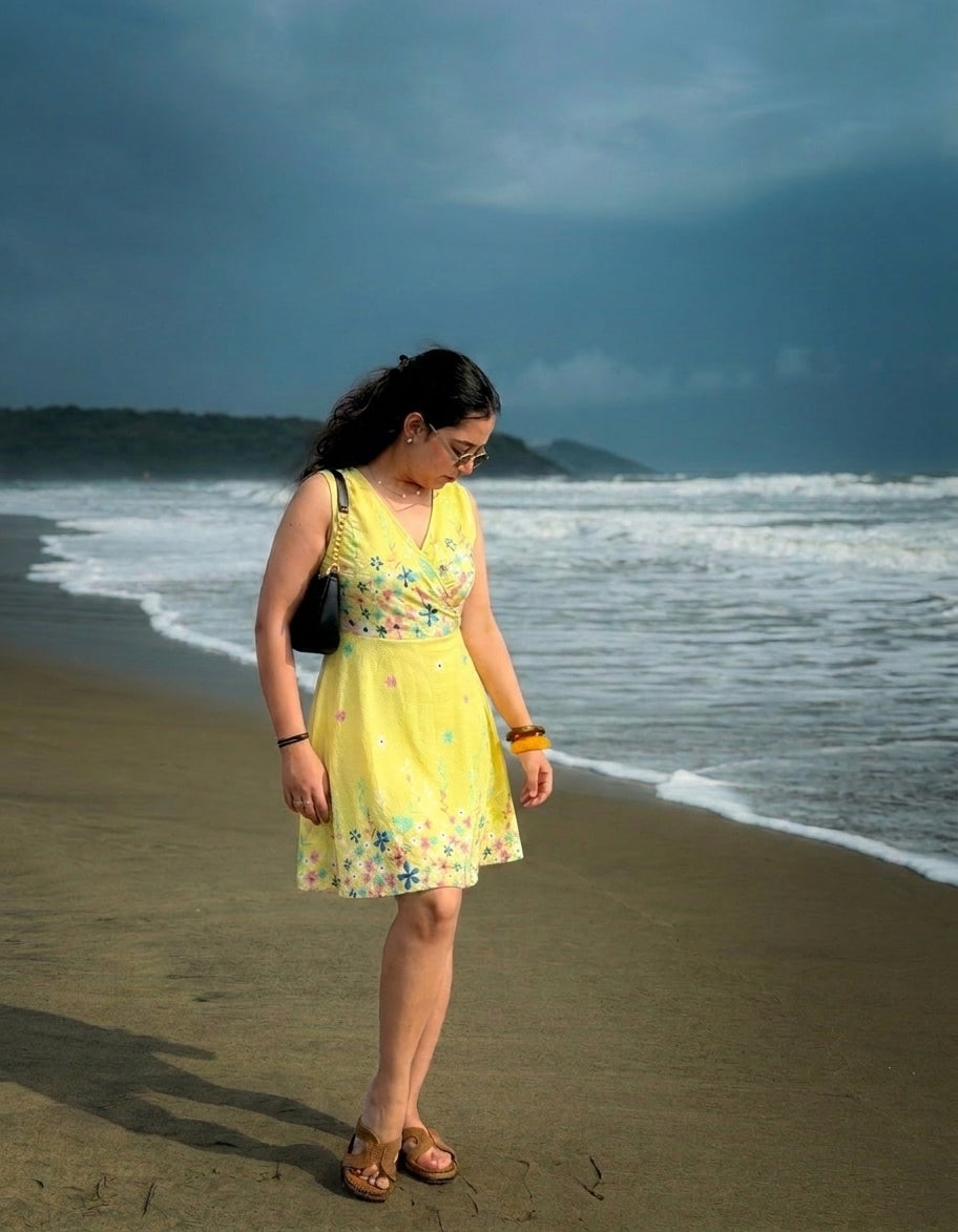 Flora Sun Short Dress