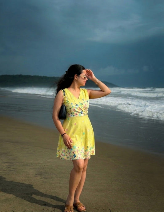 Flora Sun Short Dress
