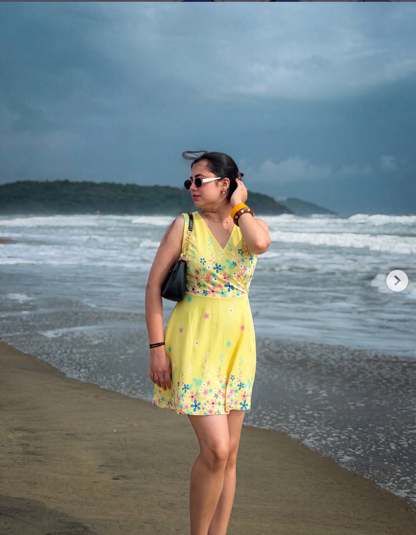 Flora Sun Short Dress